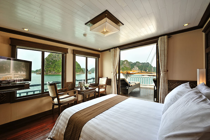 jonque baie d'halong - paradise luxury 2